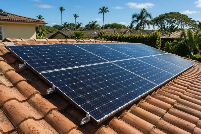 Installation de panneaux solaires à Chaponnay